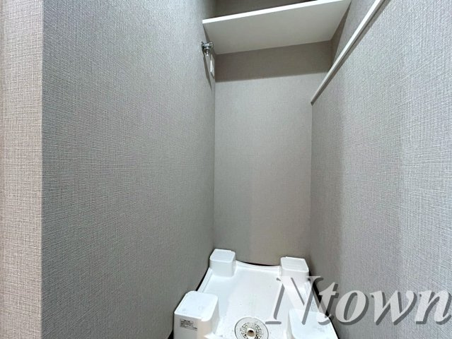 【設備】 | メイクスアート上前津Ⅵ | 洗濯機置き場です。