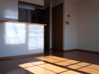 【居間・リビング】 | アルドーレ　壱番館　1LDKT | ゆったり過ごせる居間です