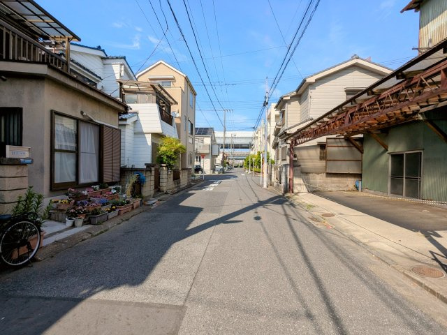 葛飾区東金町７丁目の売地の前面道路含む現地写真|～前面道路含む現地写真～