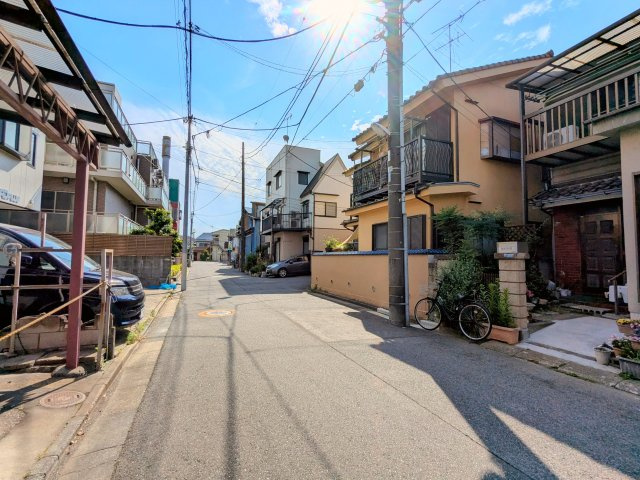 葛飾区東金町７丁目の売地の前面道路含む現地写真|～前面道路含む現地写真～