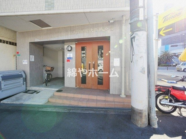 エクセレント大阪城公園のエントランス|ゆとりのあるエントランスです