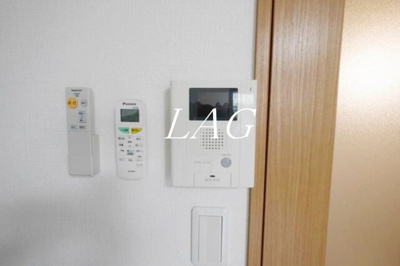 【セキュリティ】 | ルーチェ中野中央 | モニター付インターホンです。