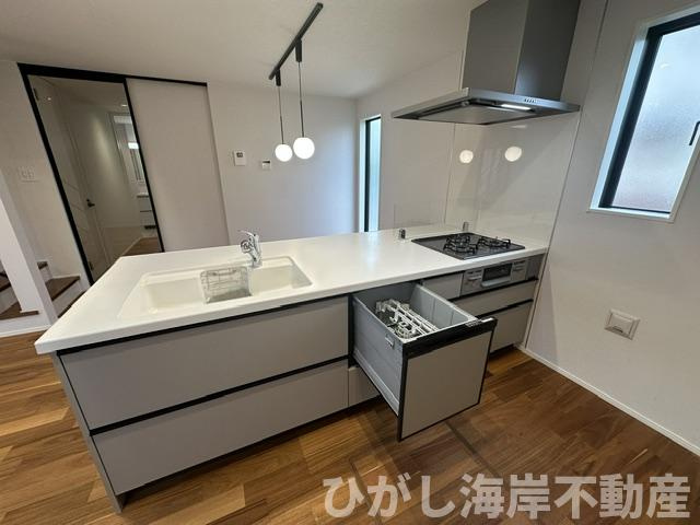 藤沢市辻堂６丁目　新築戸建　全3棟のキッチン|キッチンスペース