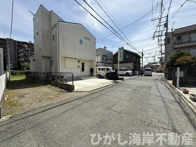 茅ケ崎市本村2丁目　売地の前面道路含む現地写真|現地外観