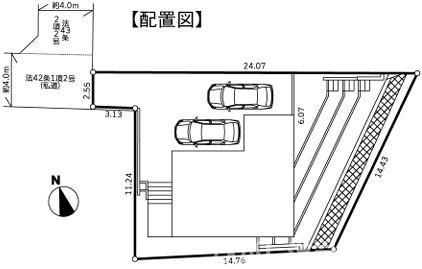鎌倉市腰越１丁目　新築戸建の区画図|区画図