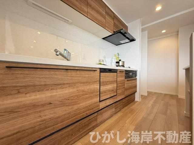 オーベルグランディオ湘南平塚のキッチン|新規リフォーム完了！　食洗器付きシステムキッチン