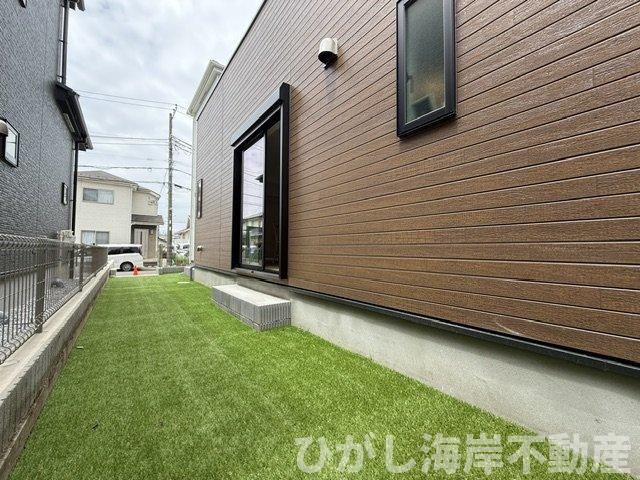 茅ケ崎市堤　新築戸建　全２棟の庭|お庭