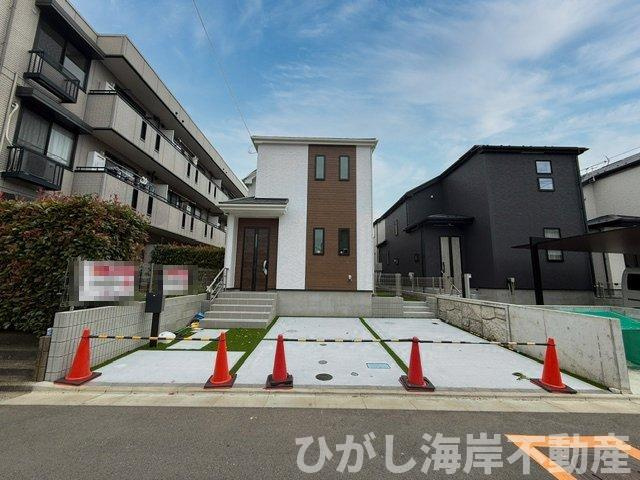 茅ケ崎市堤　新築戸建　全２棟の外観|現地外観