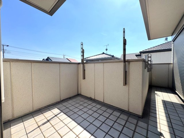 戸建 さいたま市中央区大戸３丁目のバルコニー|陽当たり良好なバルコニーです