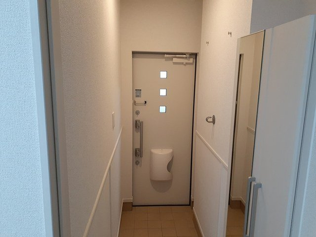 ゆったりとした玄関です