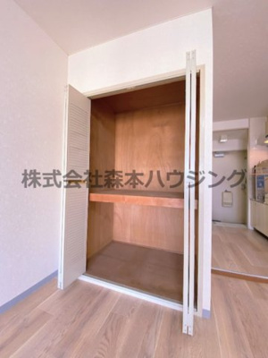 【収納】 | 　門真グランドハイツ | たっぷりとした収納スペースです