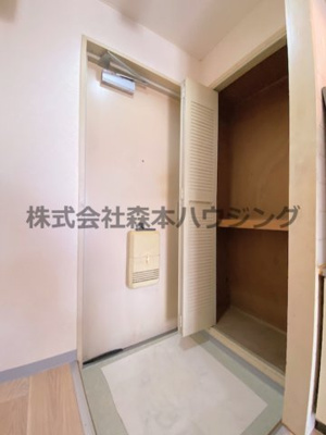 【収納】 | 　門真グランドハイツ | 便利な玄関収納です