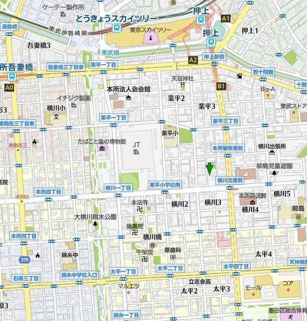 NTハウスの地図