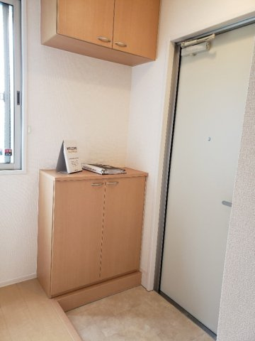 アーバンハイツ段上の玄関