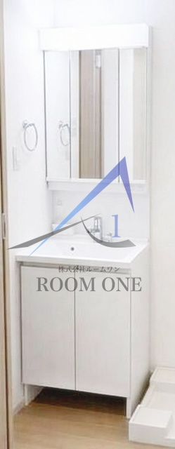 テラスド代々木　Ｉの洗面所|洗面台です。