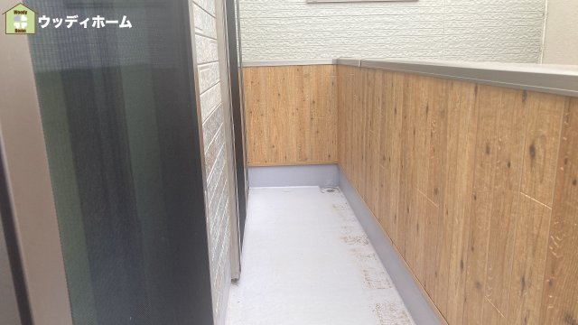 川口市赤山　中古一戸建てのバルコニー