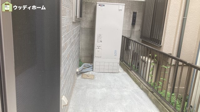 川口市赤山　中古一戸建ての庭