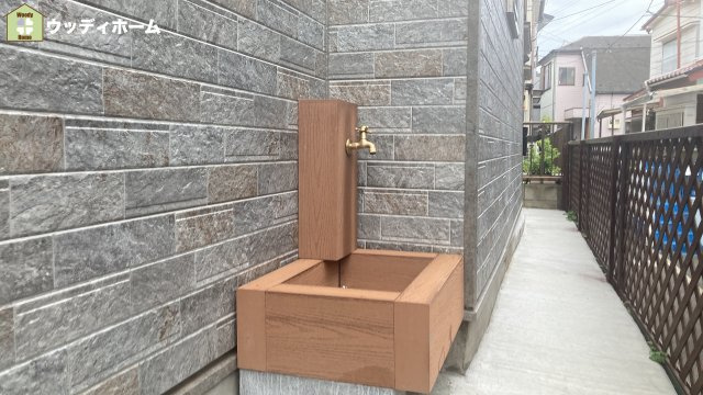 川口市赤山　中古一戸建ての庭
