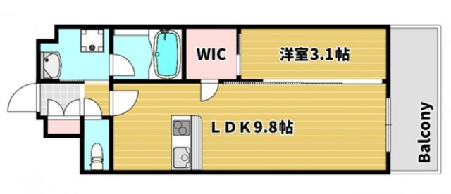 KABAYA Garden HAKATA (カバヤガーデンハカタ)の間取り|使いやすい間取りです。