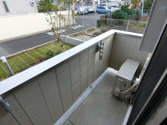 セジュールミヤケのバルコニー