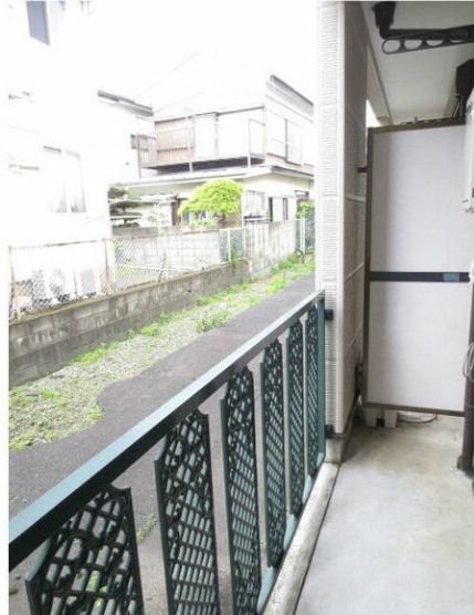 ソルクレスト北烏山のバルコニー