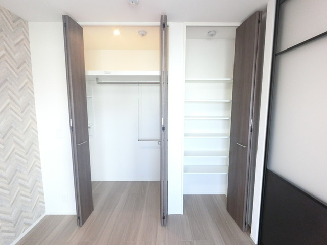 D-ROOM紅雲町Cの収納|クローゼット