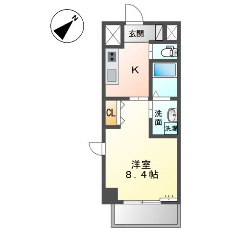 ブルーシャトーの間取り