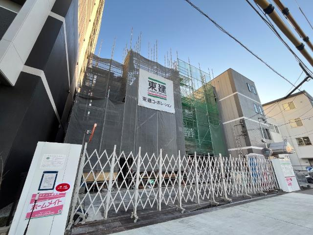 ラ　カーサ明倫の外観|建築現場