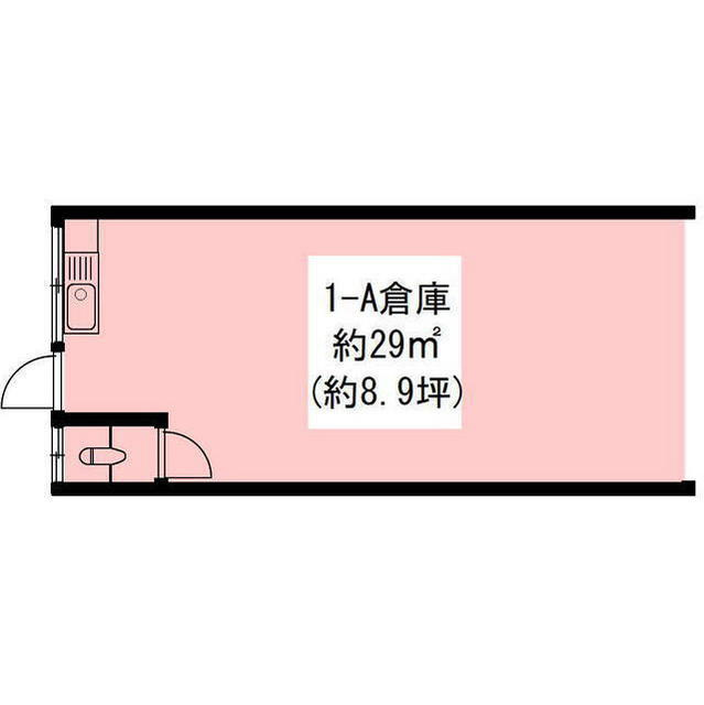 岐阜市野一色３丁目の倉庫の間取り