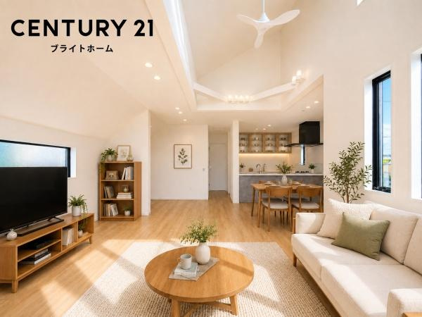 相模原市南区東林間８丁目の新築一戸建の外観：施工例|同じ施工会社が建築した施工例です。