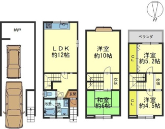 【間取り】 | 間取図