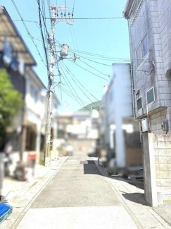 【前面道路含む現地写真】 | 前道約4.0ｍ