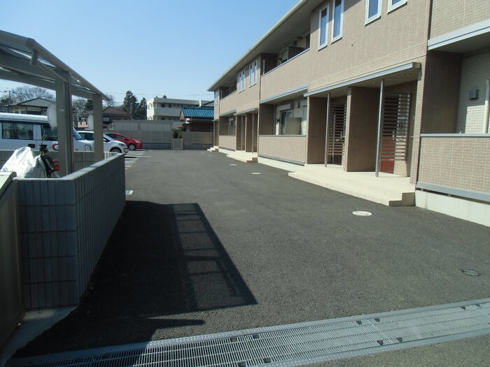 スカイヒルの駐車場