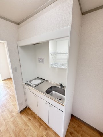 コンフォールハイムのキッチン|新調したキッチンです