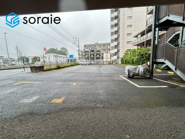 アストレア川越　中古マンション　2階の駐車場|5/21撮影