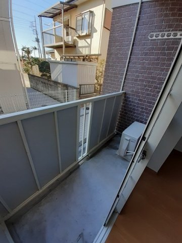 コンフォールＫのバルコニー|陽当たり良好なバルコニーです