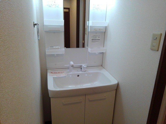 グランドバレーの洗面所|忙しい朝には欠かせない洗面所です