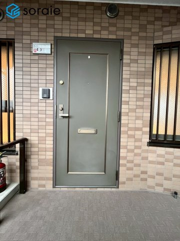 朝日パリオ入間市　中古マンション　5階の玄関|2026/5/23撮影