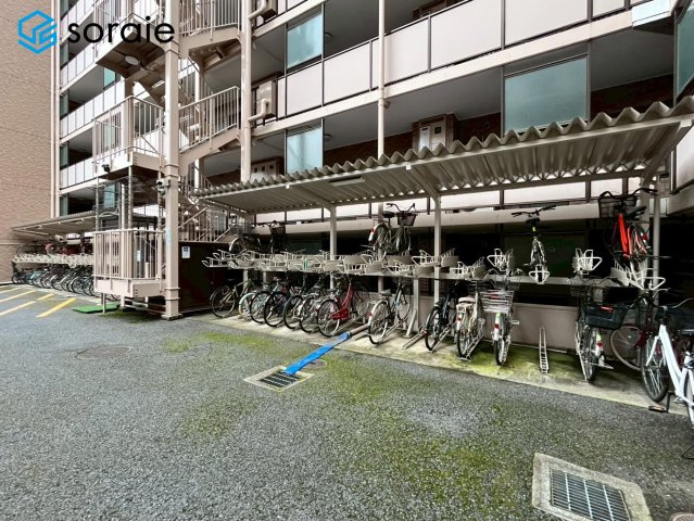 朝日パリオ入間市　中古マンション　5階の駐輪場|2026/5/23撮影
