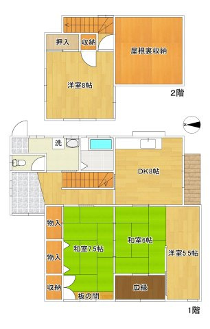 佐々町須崎免の間取り
