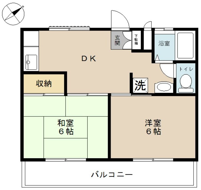 サニーヒルズの間取り