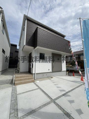 【外観】 | 神戸市垂水区桃山台1丁目　新築戸建2号棟　仲介手数料無料！ | 外観もきれいです