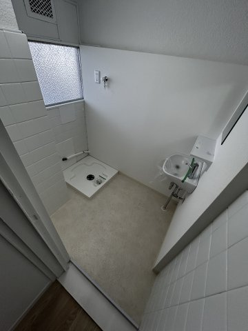 ウスヰマンションの洗面所