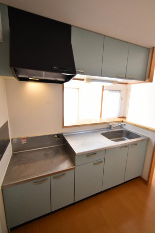 ドミールパレス櫛原のキッチン|きれいなキッチンです