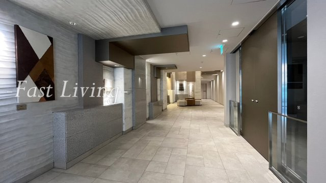 文京区関口１丁目の賃貸マンションのロビー