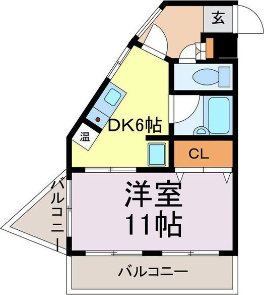 ナビオ杁中の間取り