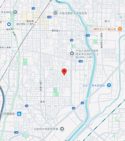エクレールミシマの地図