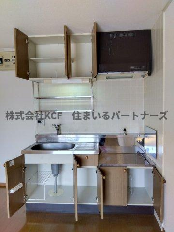 サニーヒル御井のキッチン|使いやすいキッチンです