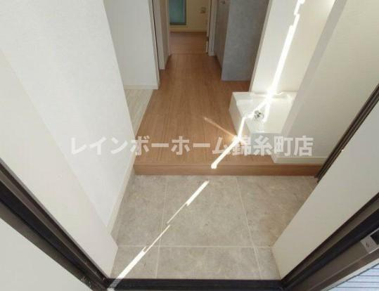 キャメル西新井の玄関