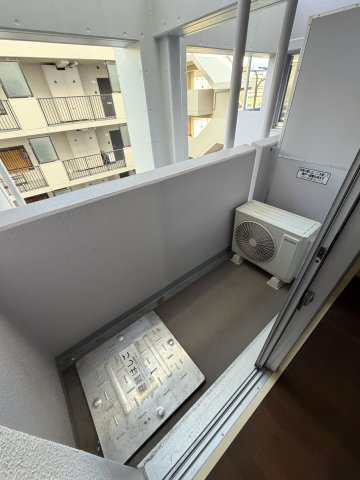 パル鷹取のバルコニー